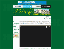 Tablet Screenshot of haleakalaapartments.com